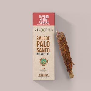 Saffron Kusum Coated Palo Santo