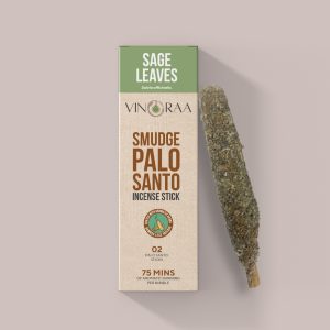 Sage leaves coated Palo Santo
